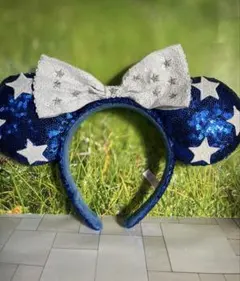 【即日発送】ディズニー　カチューシャ　スパンコール