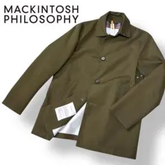 【マッキントッシュフィソロフィ】レイン ウェザークロス ステンカラーコート