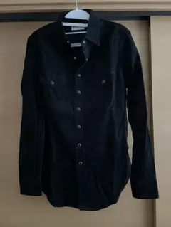 2025年最新】Saint Laurent デニムカラー：ブラック デニムシャツ