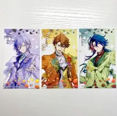 アニカフェ特典箔押しカード　3SKM 北見遊征 榊ネス 魁星 にじさんじ