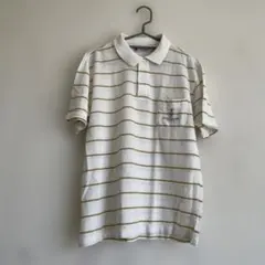 【最終値下】極美品 キャッスルバッカーズ ポロシャツ メンズ L 白×茶