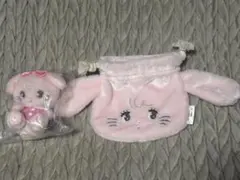 mikko charactersキャミー ガチャガチャ 巾着＆マスコットセット