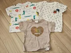ベビー柄物Tシャツ　まとめ売り　80cm