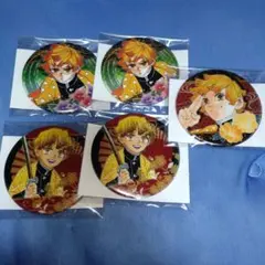鬼滅の刃 我妻善逸 原作缶バッジ第3弾 まとめ売り 鬼滅の刃 原作缶バッジ コレクション缶バッジ 第3弾第5弾 我妻善逸