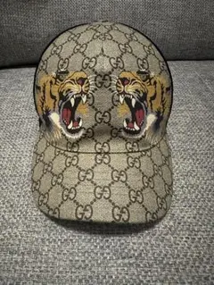 タイガー プリント GGスプリーム キャンバス ベースボールキャップ