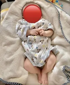 ミッキーのベビー肌着 3点セット 50〜60