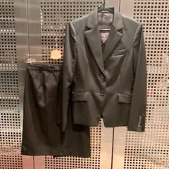 ViViスーツ2点セット☆ジャケット＆スカート9号ブラック