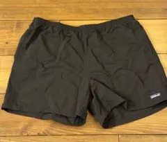 古着 パタゴニア　バギーズショーツ　ブラック　5インチ　XL