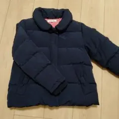 GLOBAL WORK ネイビーダウンコート　XXL 130 140キッズ女の子