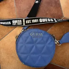 値段交渉⭕️ GUESS キルティングラウンド ショルダーバッグ