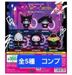 サンリオ Solid & Cool めじるしアクセサリー 全5種コンプ