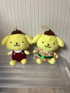 ポムポムプリン　ぬいぐるみ　2点セット