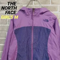 【ノースフェイス】マウンテンパーカー パープル ガールズ US古着