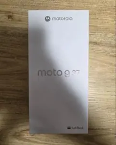 未使用品 moto g37 水色 ソフトバンク版 SIMフリー 8GB - メルカリ