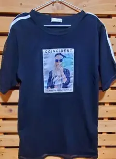 FLAPPER フォトプリント メッシュ 半袖 Tシャツ