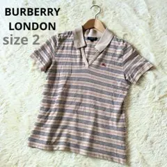 BURBERRY LONDON バーバリーロンドン 半袖 襟付きカットソー