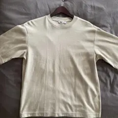 エアリズムコットンオーバーサイズT（ボーダー）