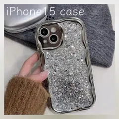 41＊新品＊ iPhone15 ケース グリッター ラメ 韓国 キラキラ