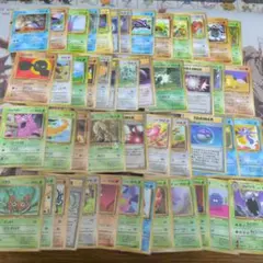 ⚫︎【まとめ売り】ポケモンカード 旧裏面 拡張シート 50枚