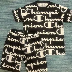 Champion グレー Tシャツ ショートパンツ セット セットアップ