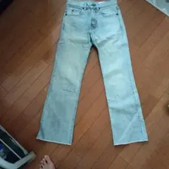 MEYAME ライトブルーストレートデニム