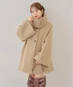 2026年最新】ファー取り外しケープコート chicoの人気アイテム - メルカリ