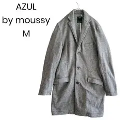 AZUL by moussy チェスターコート 裏起毛 オフィス 1456のサムネイル