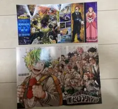 僕のヒーローアカデミア　シール、クリアしおり、ポスター、コミックスカバー