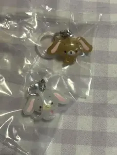 サンリオ ゆるっとめじるしアクセサリー しろうさ くろうさ セット