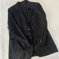 UNIQLO 感動ジャケットリラックスフィットXLブラック
