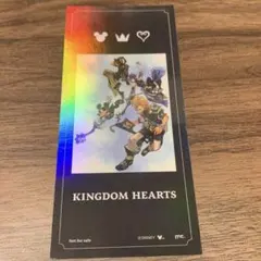 キングダムハーツ　ホログラムしおり　ロフト　特典　後期