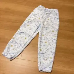シナモロール パジャマ 140cm フリースのサムネイル
