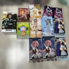 最新フィギュアセット ワンピース ハンターハンター 宇崎月 鬼滅の刃 トラブル