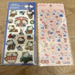 ハローキティ　フェルトシール　ふわふわシール