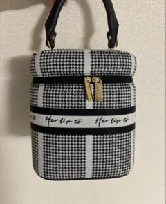 Herlipto HLT Jacquard Vanity Bag silver