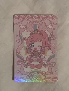 プリティーシリーズ きゃらっぴん みらい 特典　カードのサムネイル