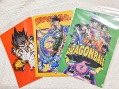 ドラゴンボール　海外ジャンプショップ　公式　原作　クリアファイル　3種セット