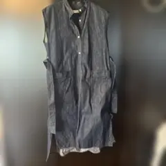 MACKINTOSH ノースリーブシャツワンピース ダークブルージーンズ生地のサムネイル