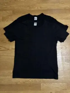 LIFEMAX Tシャツ ブラック Lサイズ 2枚