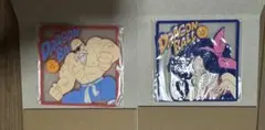 【新品未使用】ドラゴンボール クリアラバーコースター2種類セット