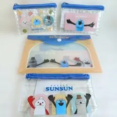 パペットスンスン 文房具4点セット
