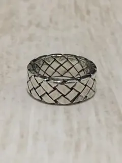 18号】ボッテガヴェネタ BOTTEGA VENETA イントレチャートリング