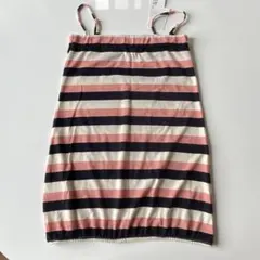 新品タグ付き☆ナチュラルビューティ ボーダーキャミ Ｍ