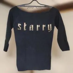【中古品】moussy　ニット セーター ブラック Sサイズ