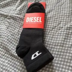 DIESEL ブラックソックス　3足入り　L