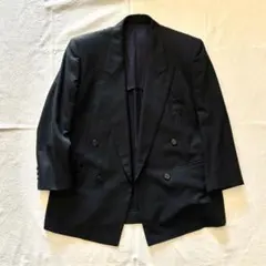 LANVIN ランバン テーラードジャケット ダブル 90s M程度