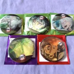 鬼滅の刃　リアルタイムカフェ　缶バッジ　不死川実弥