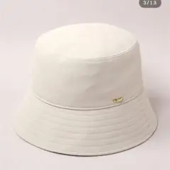 カシラ ベージュ バケットハット ONE SIZE