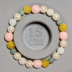 1点もの✻金属アレルギー対応✻あらゆる運気を高めるお守り♡天然石春色ブレスレット