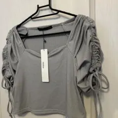 新品タグ付き Heather ハートネックシャーリングプルオーバーのサムネイル